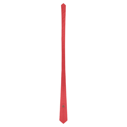 Morocco Flag Inspired Classic Necktie (Two Sides)