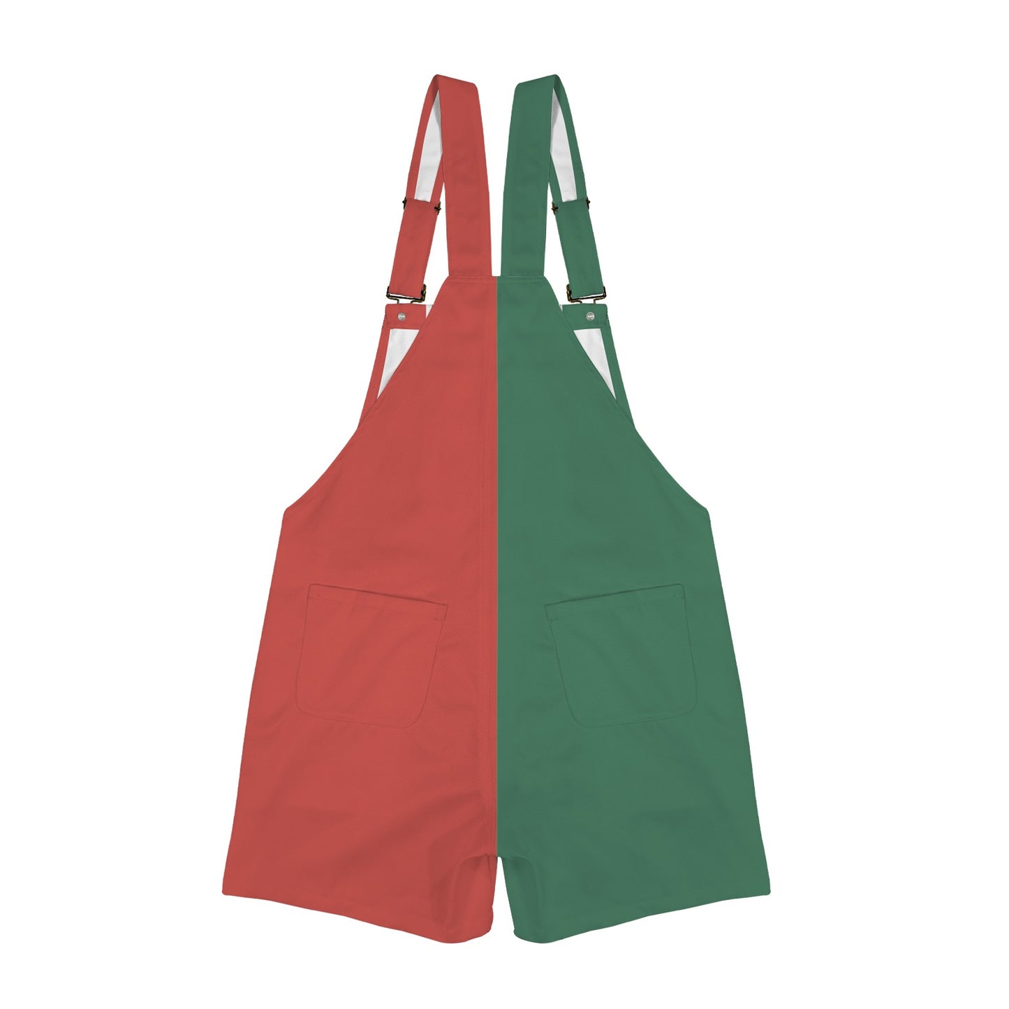 Mexico Flag Inspired Unisex Suspender Overalls