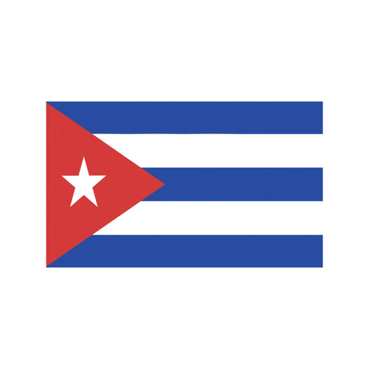 Cuban flag design by Luv My Flag brand.