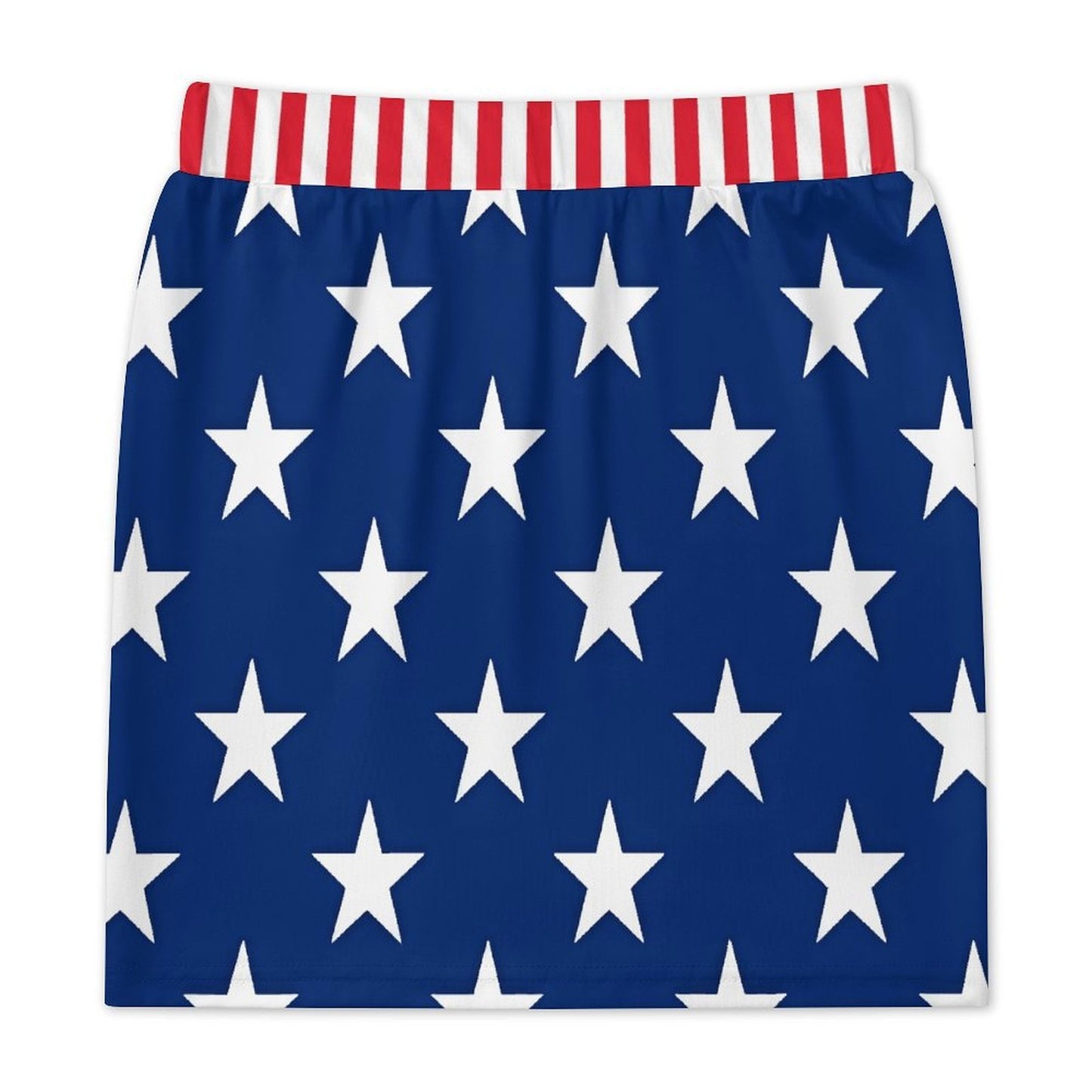 USA/American Flag Inspired Women's Mini Skirt