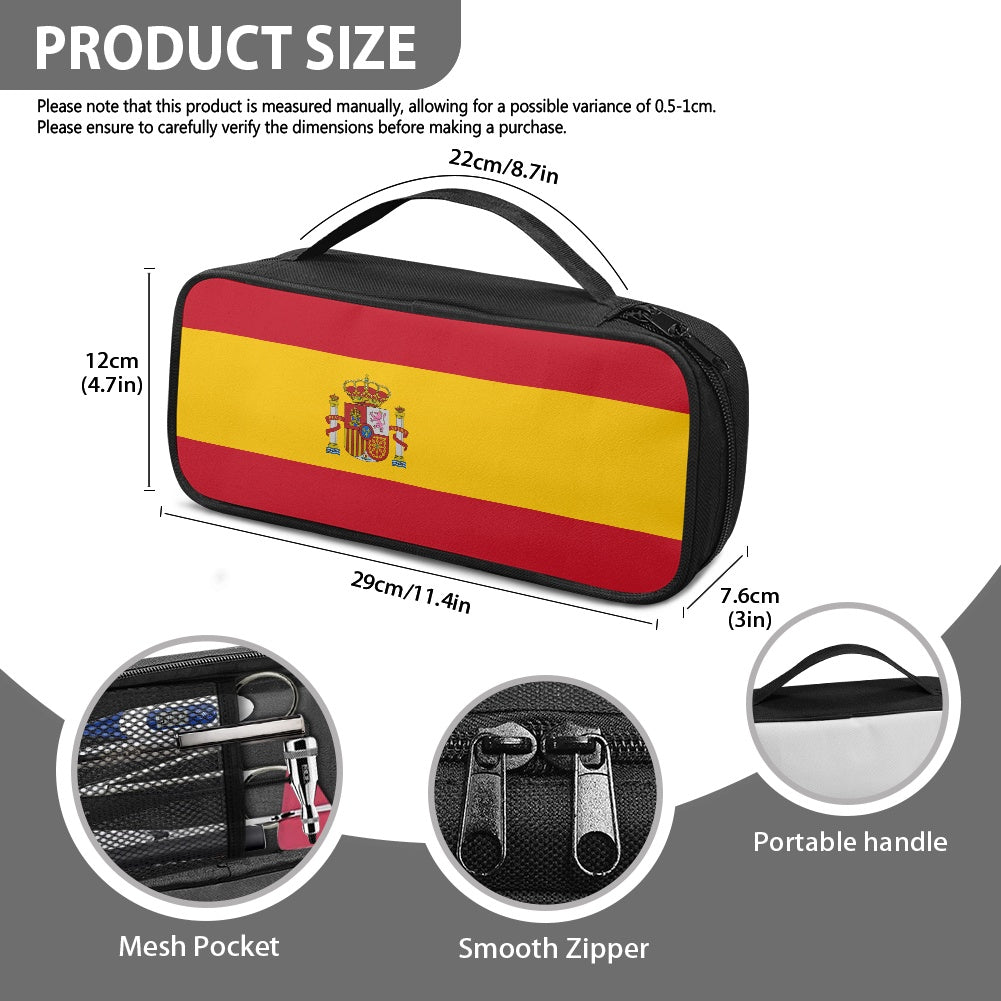 Spain Flag Inspired Stethoscope Storage Bag