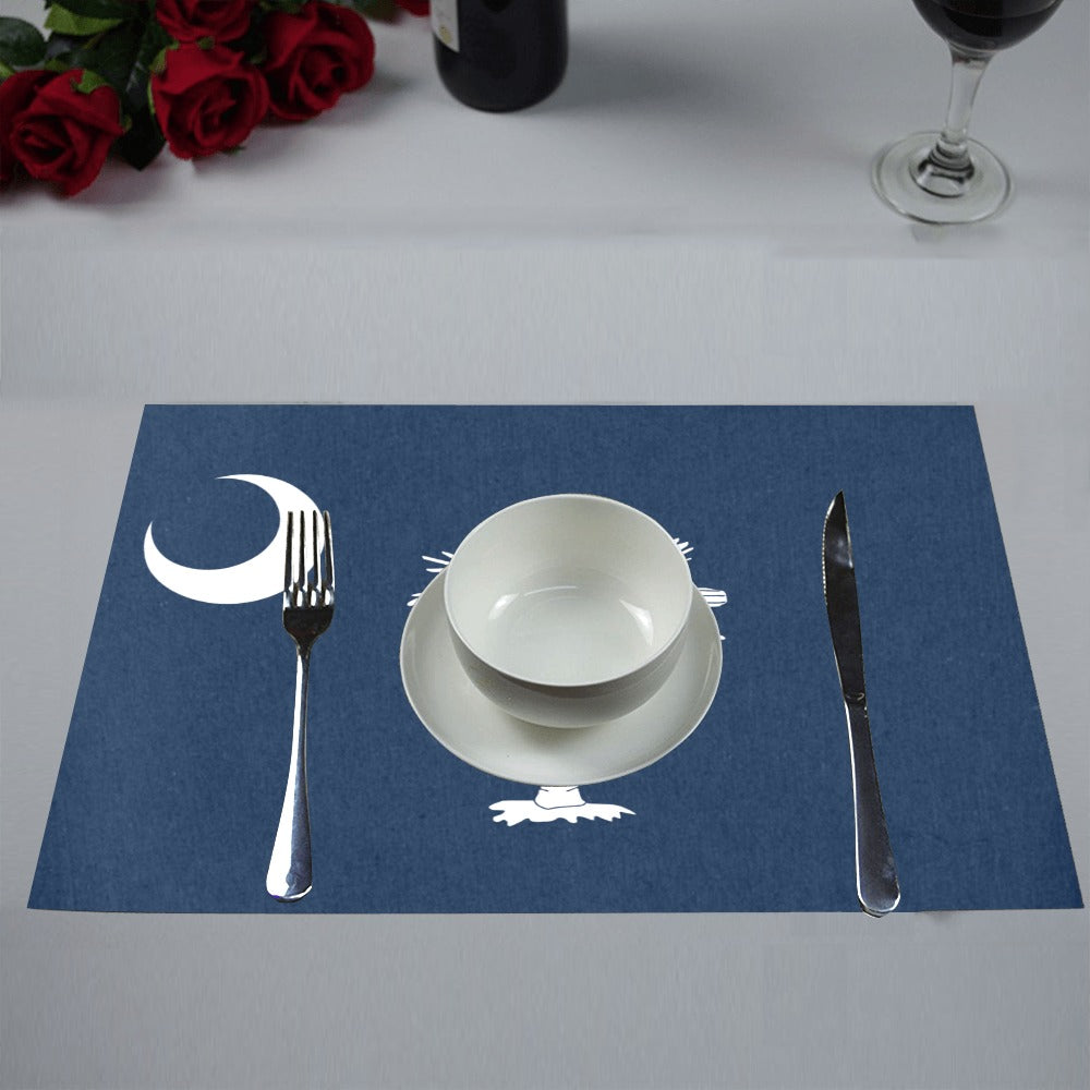 South Carolina Flag Placemats 12" x 18" (Set of 6)