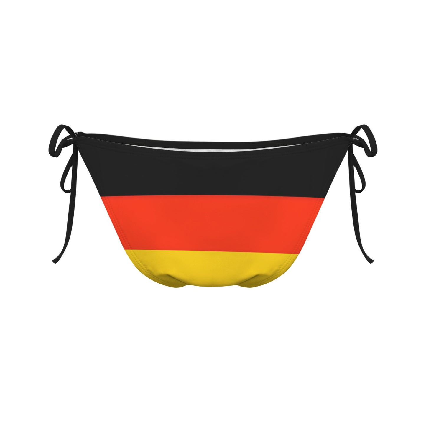Germany Flag Inspired Side-Tie Bikini Bottom
