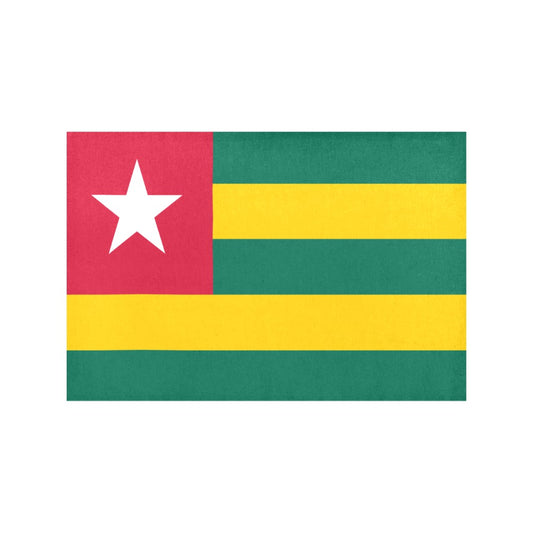 Togo Flag Placemats 12" x 18" (Set of 6)