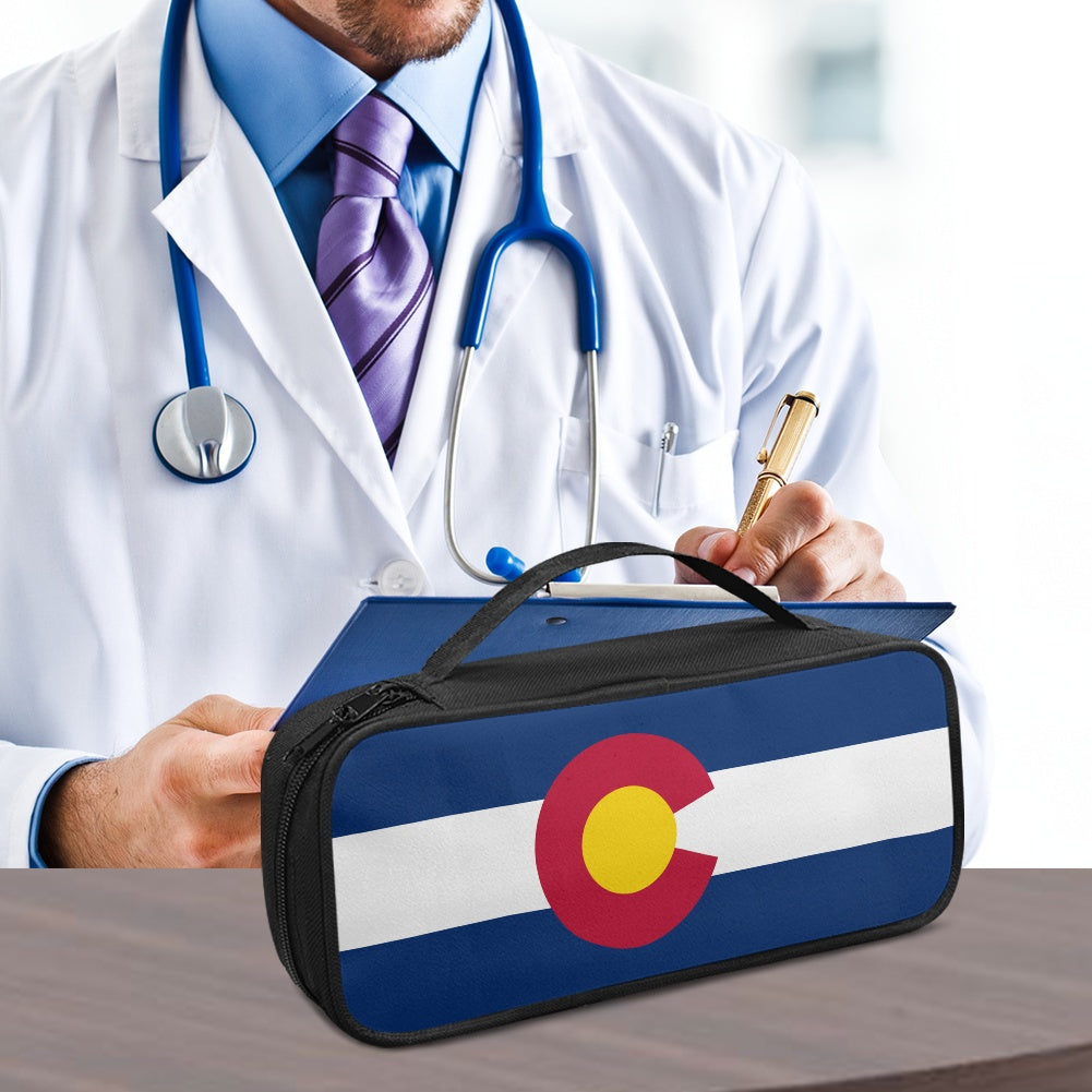 Colorado Flag Inspired Stethoscope Storage Bag