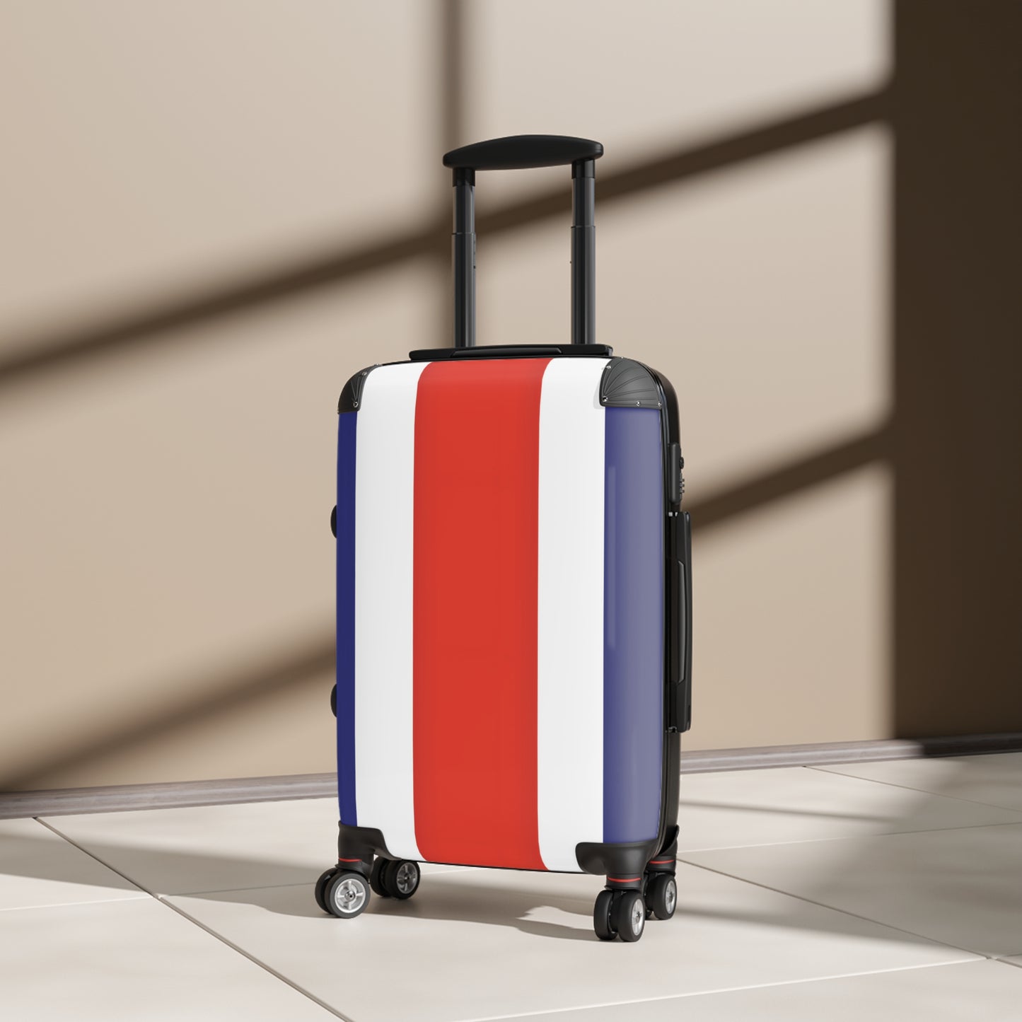 Costa Rica Flag Inspired Suitcase