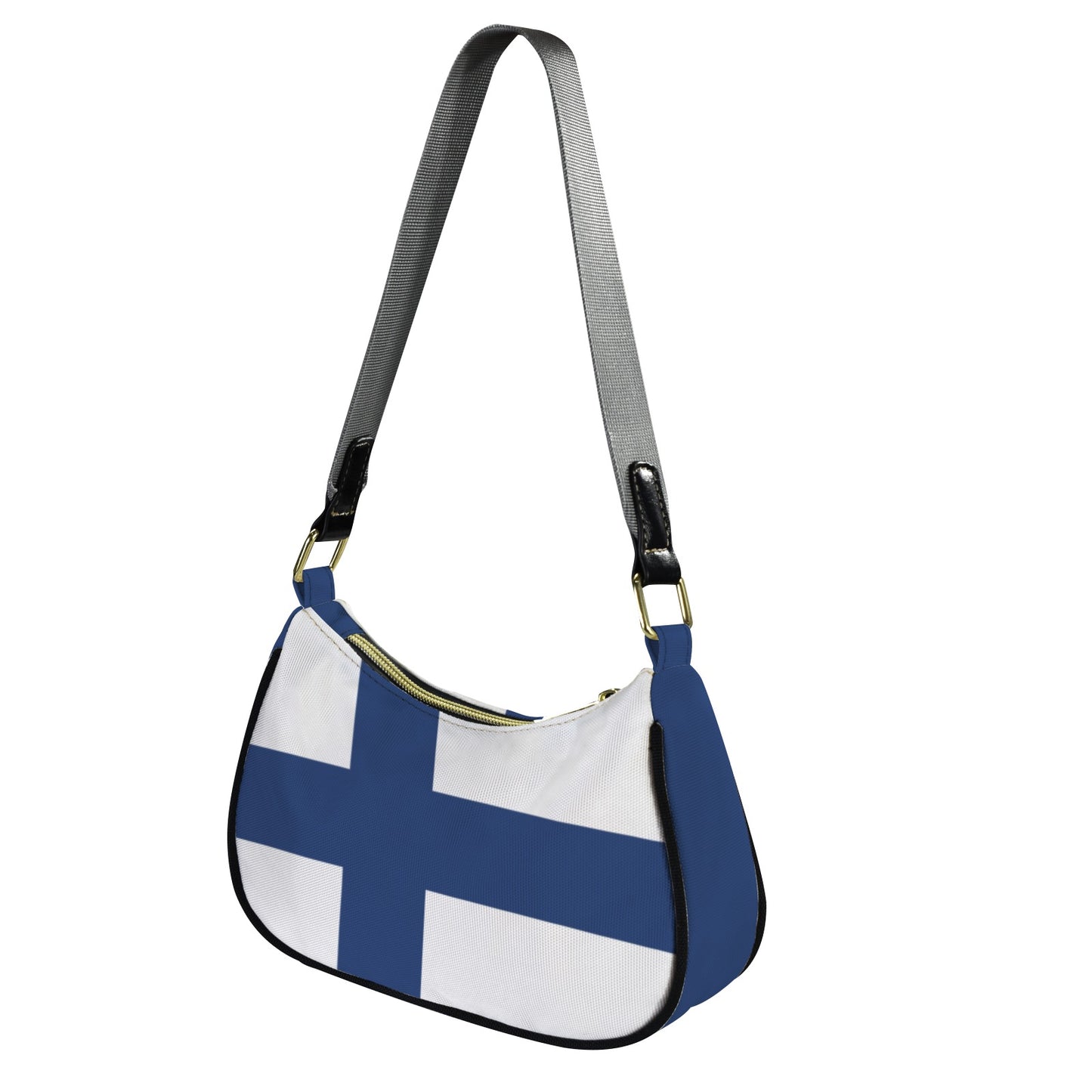 Finland Flag Inspired Women's Shoulder Bag