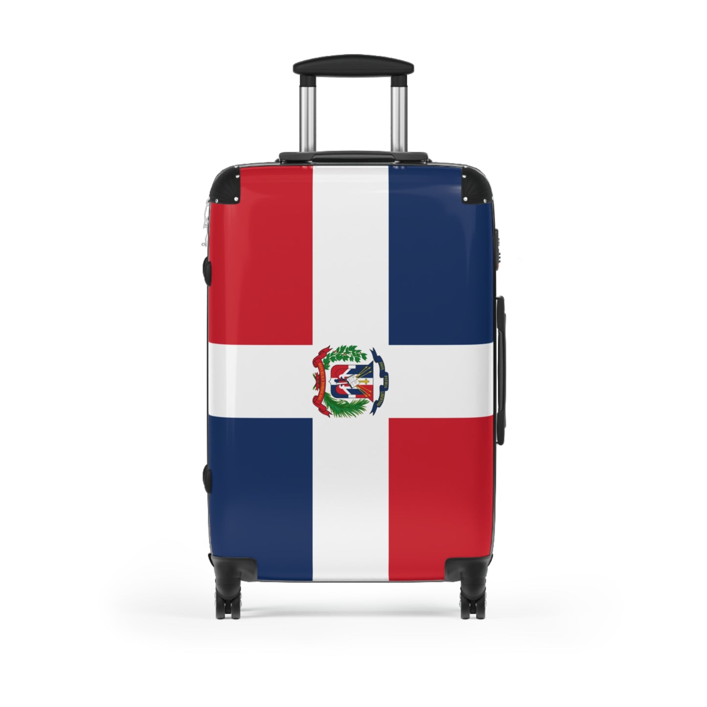 Domican Republic Flag Inspired Suitcase