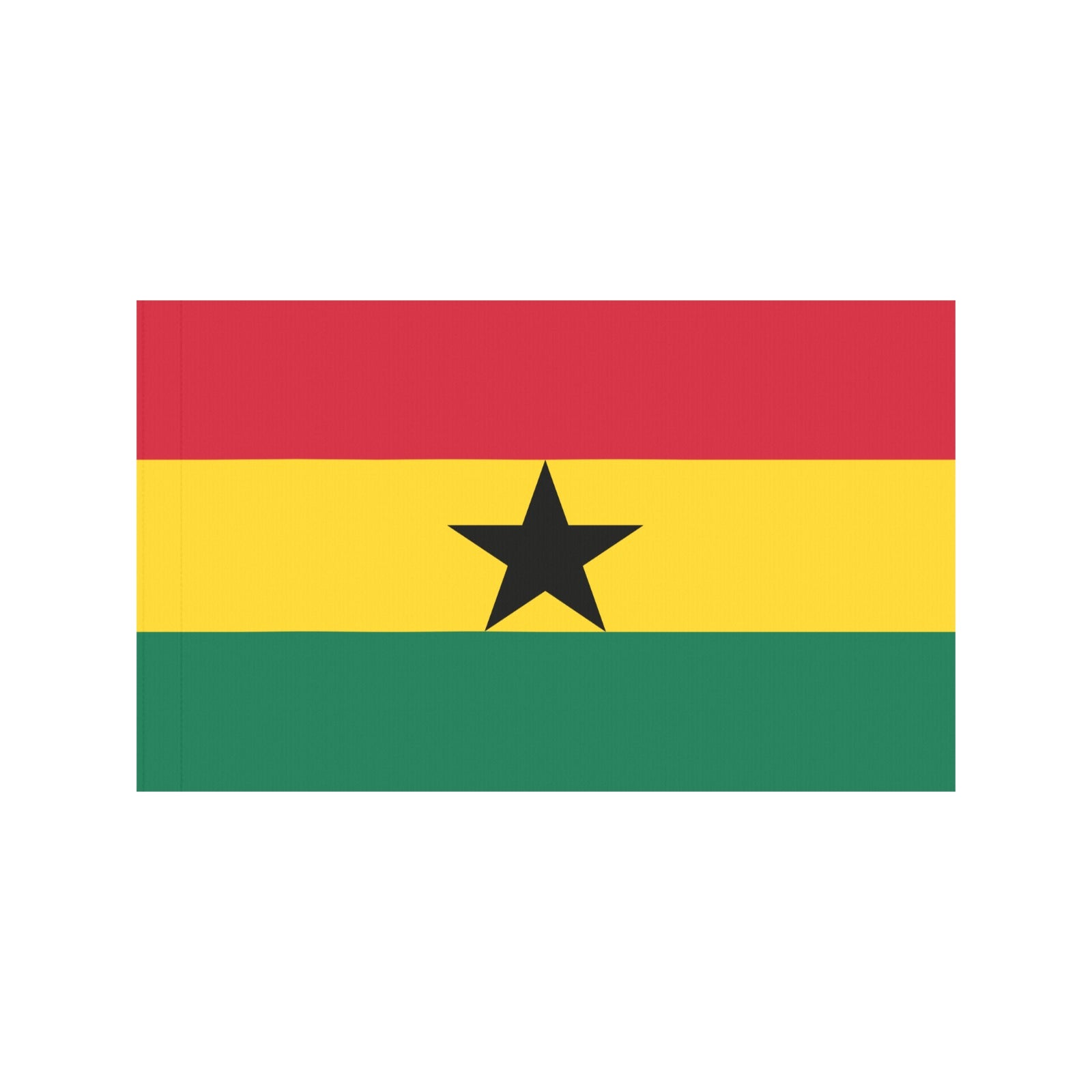 Luv My Flag Ghana flag with iconic black star.