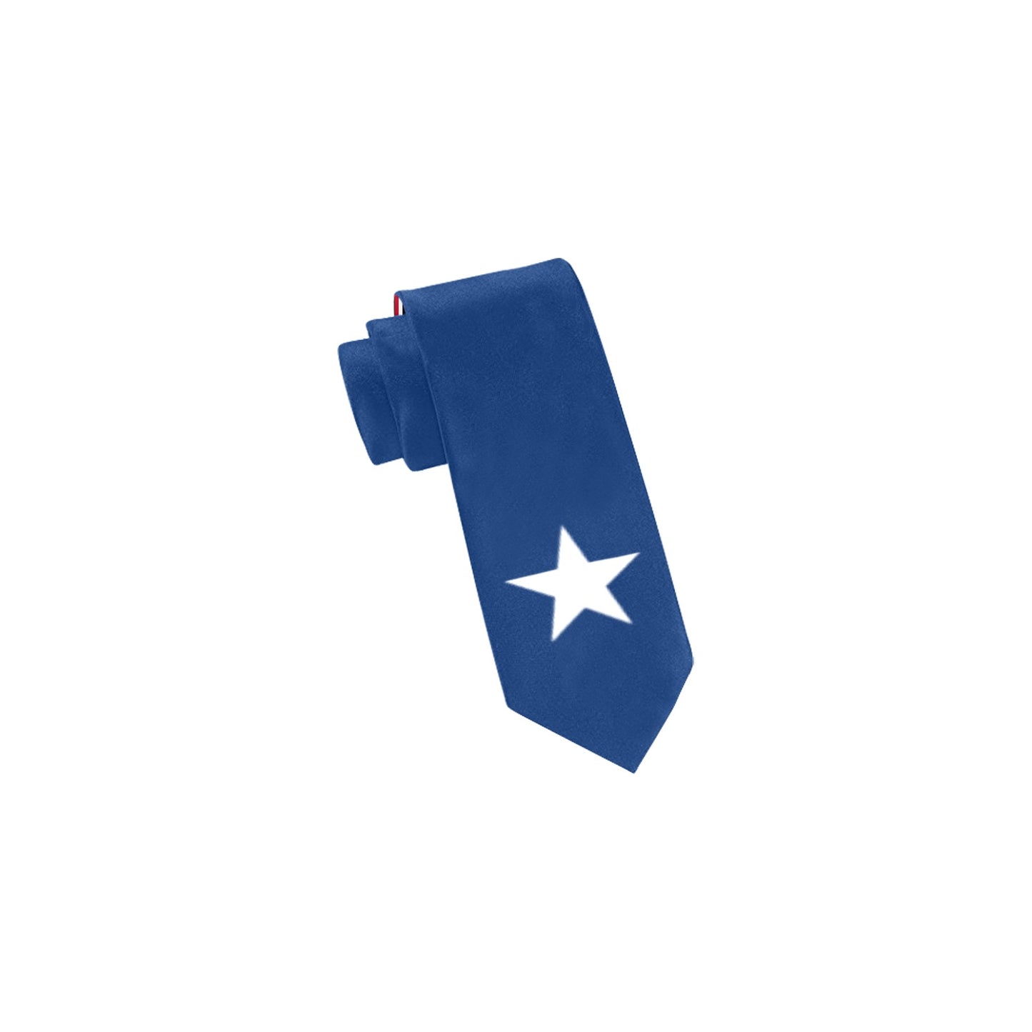 Texas Flag Inspired Classic Necktie (Two Sides)