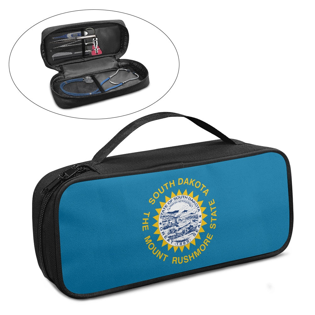 South Dakota Flag Inspired Stethoscope Storage Bag