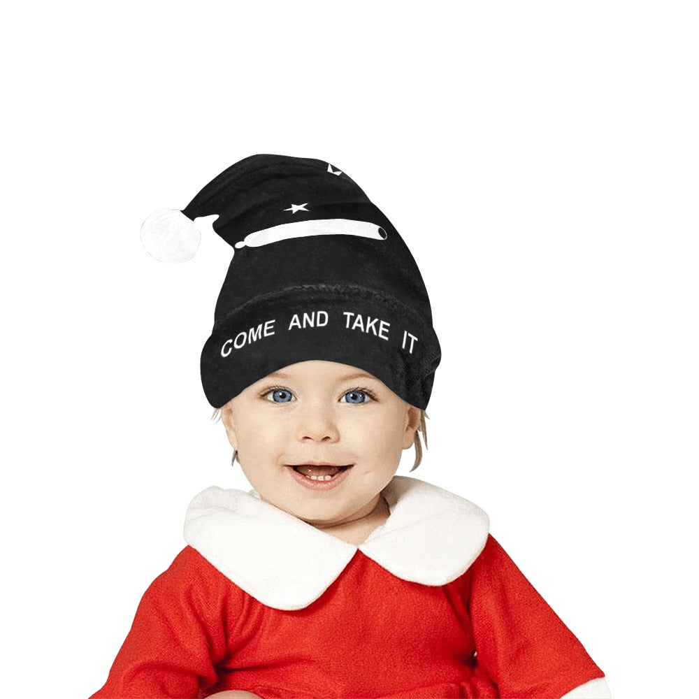 Come and Take It Flag Christmas Santa Hat