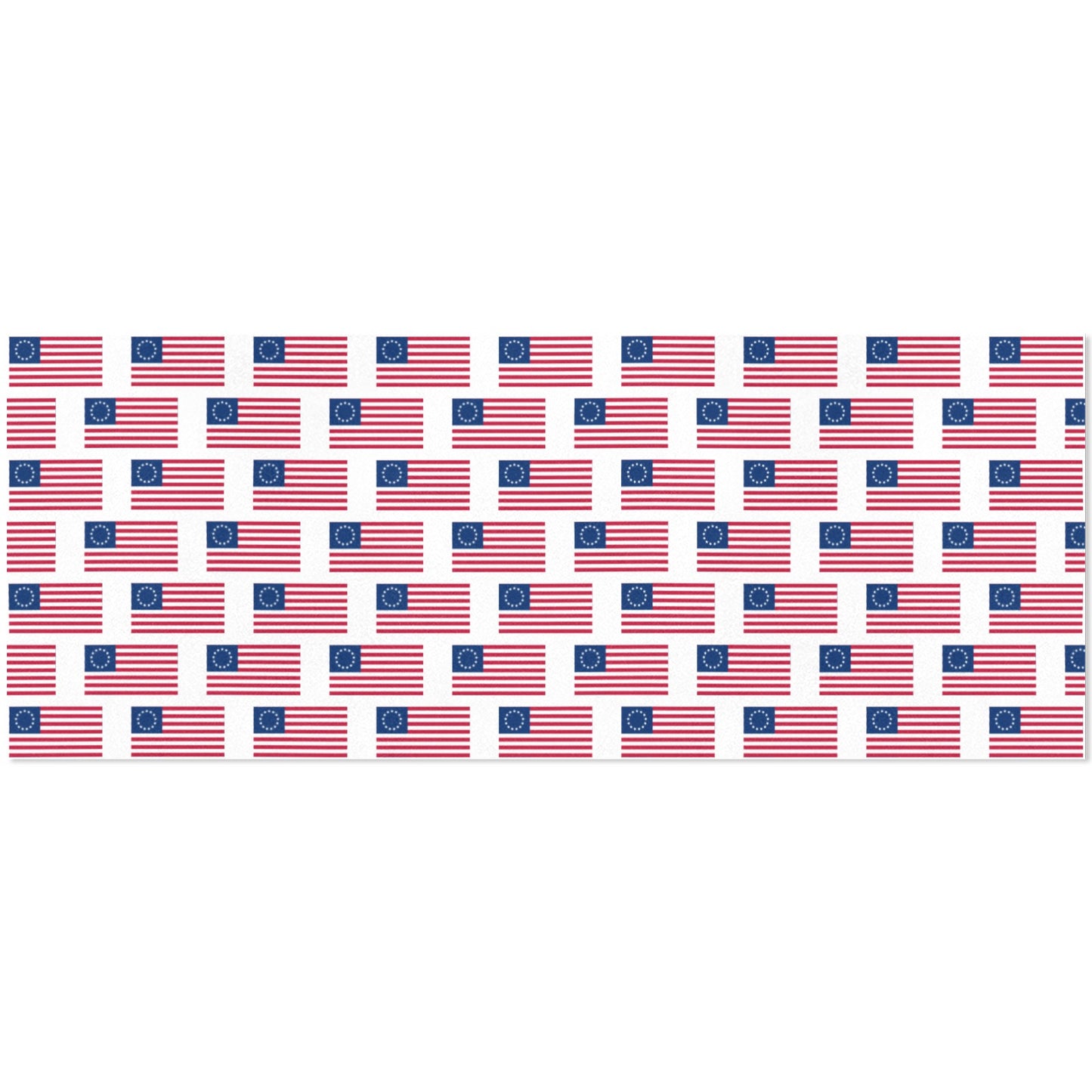 Betsy Ross Flag Inspired Custom Gift Wrapping Paper 58"x 22.5" (4 Rolls)