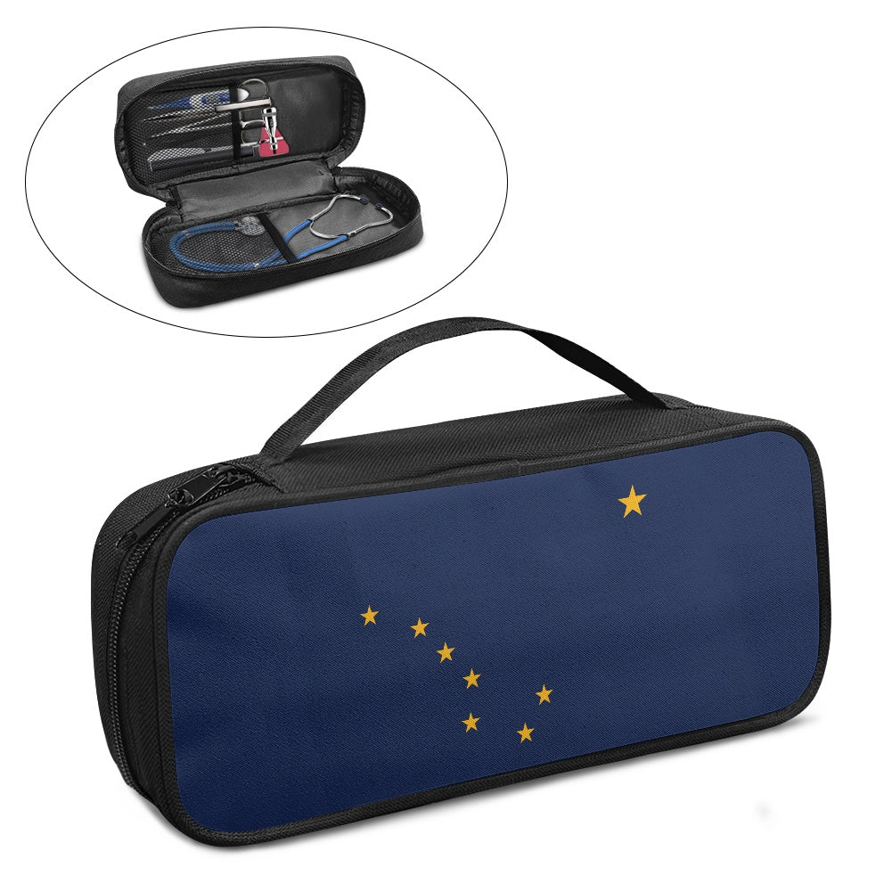 Alaska Flag Inspired Stethoscope Storage Bag