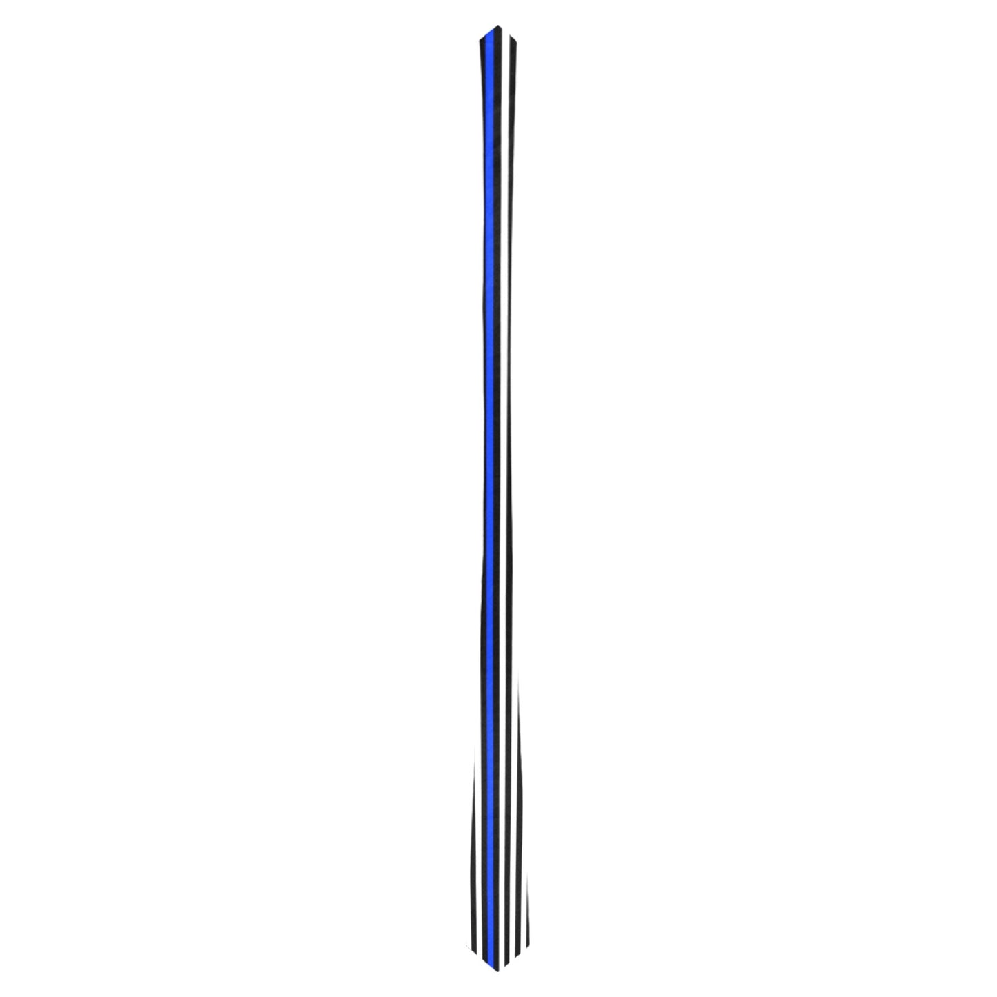 Thin Blue Line Flag Inspired Classic Necktie (Two Sides)