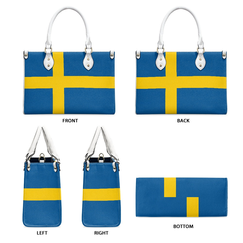 Sweden Ladies PU handbag - Luv My Flag