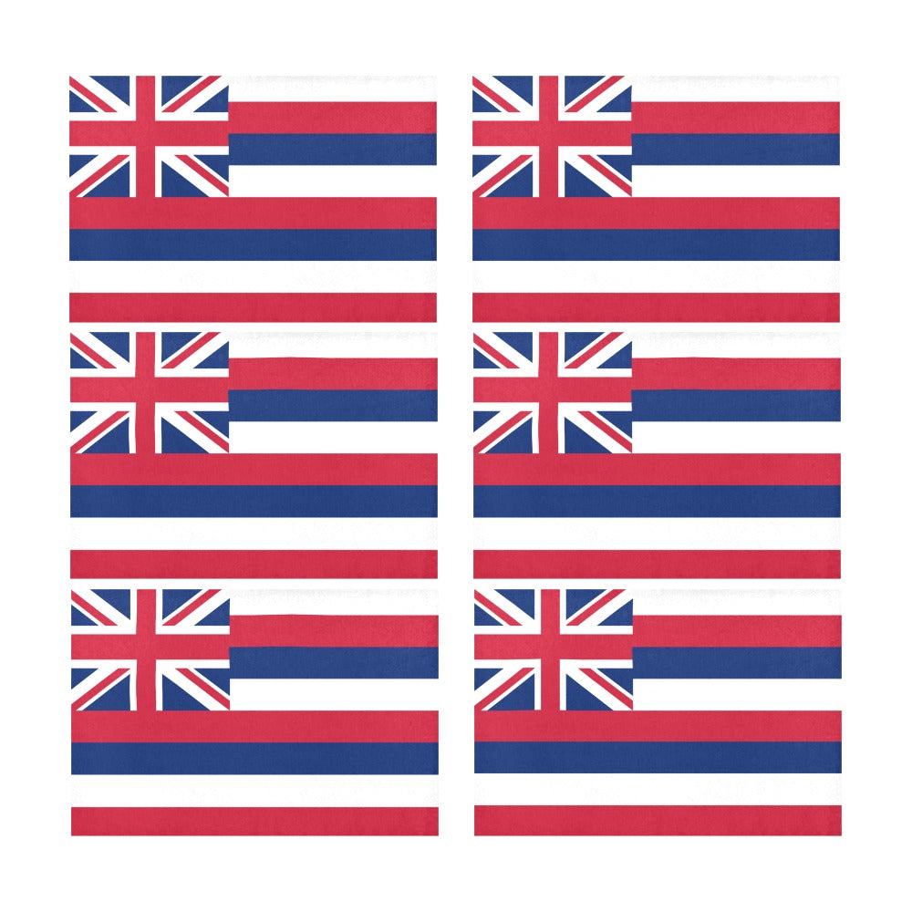 Hawaii Flag Placemats 12" x 18" (Set of 6)