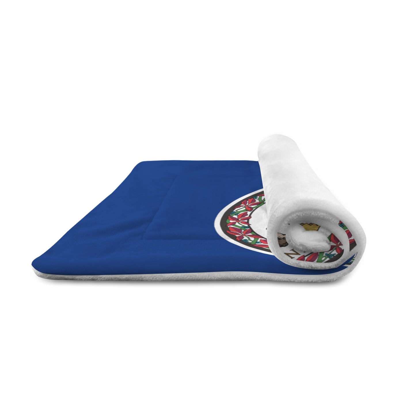 Virginia Flag Inspired Pet Mat 25x18inch (Made in the USA)