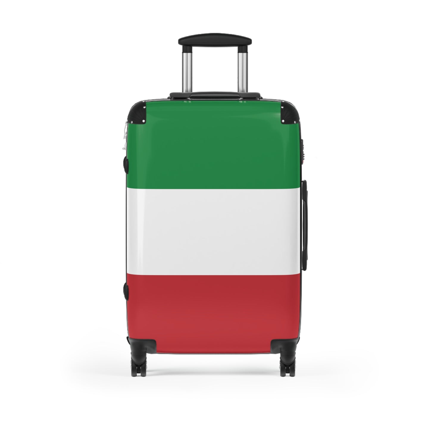 Italy Flag Inspired Suitcase