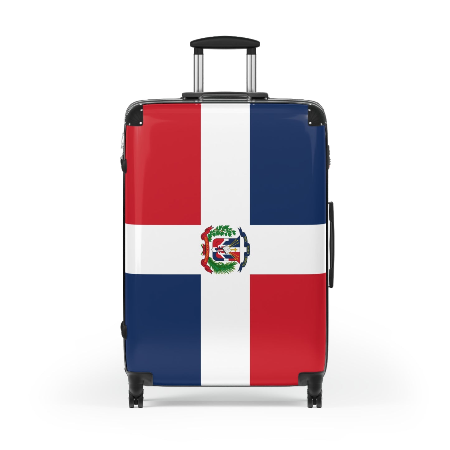 Domican Republic Flag Inspired Suitcase