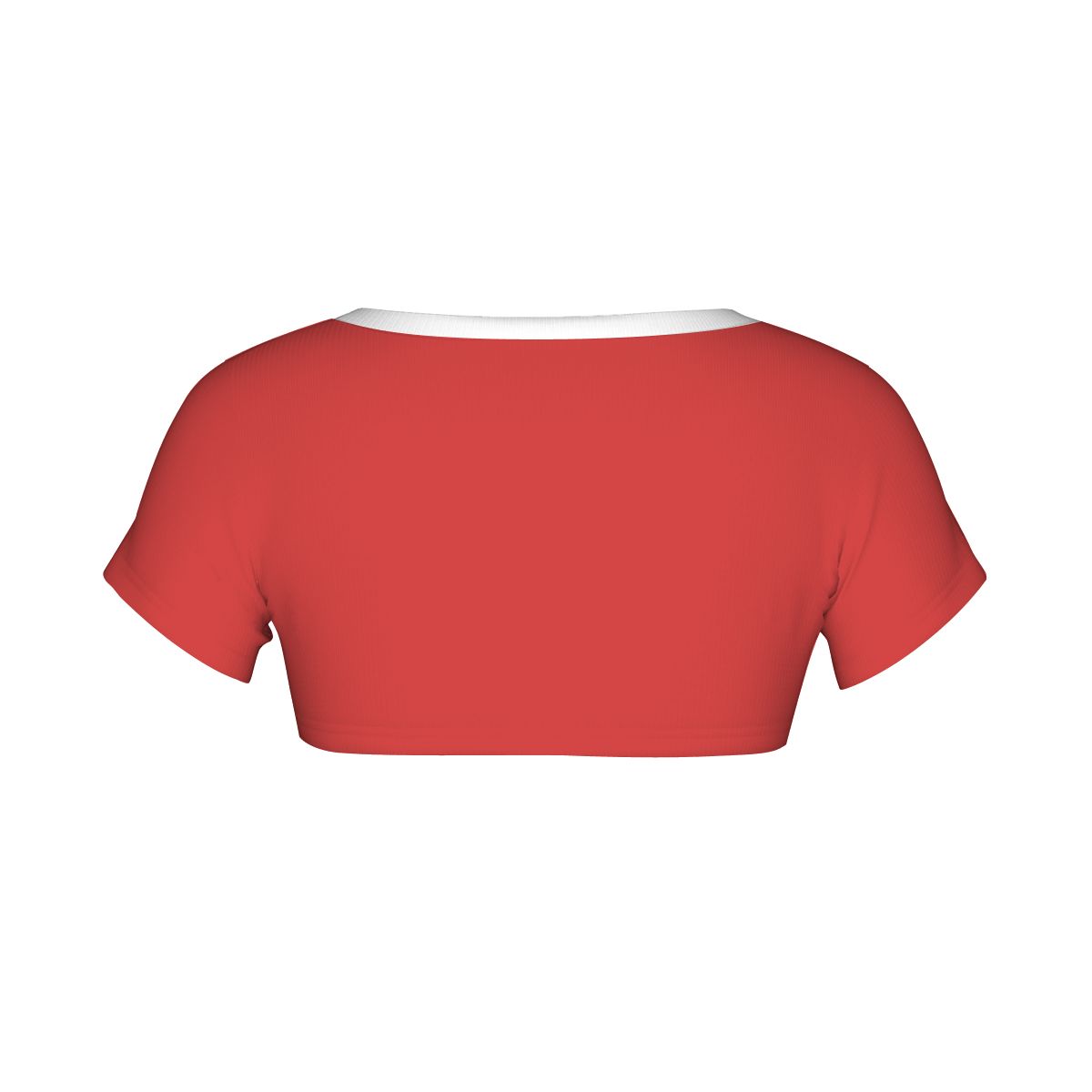 Canada Flag Inspired Women's 1/2 Cut Short Sleeve T-Shirt