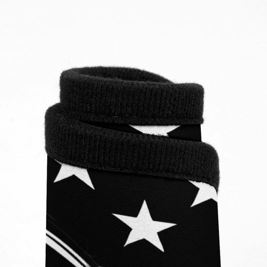 Thin Blue Line Flag Inspired Eagle Car Floor Mats(4pcs)