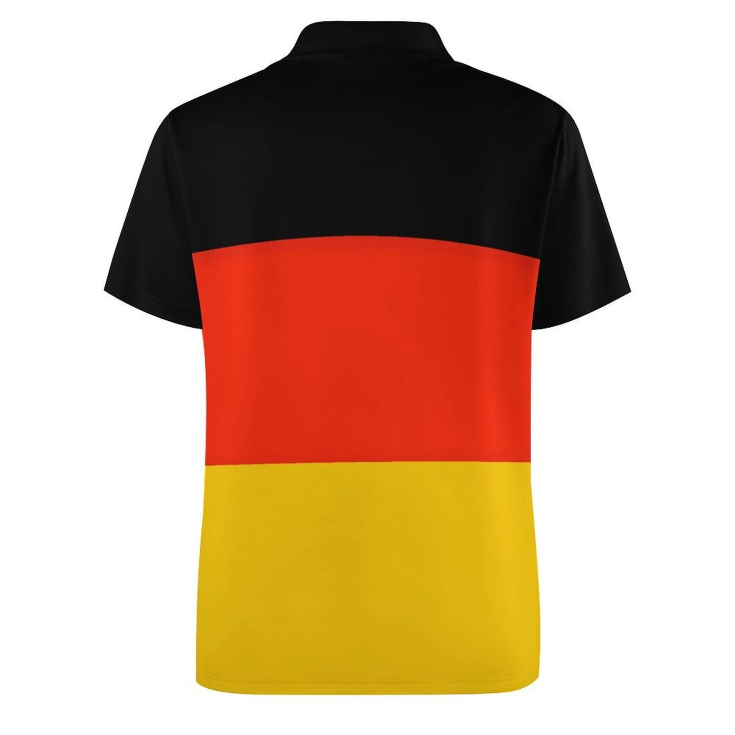 Germany Flag Inspired Women's Straight Fit Polo Shirt