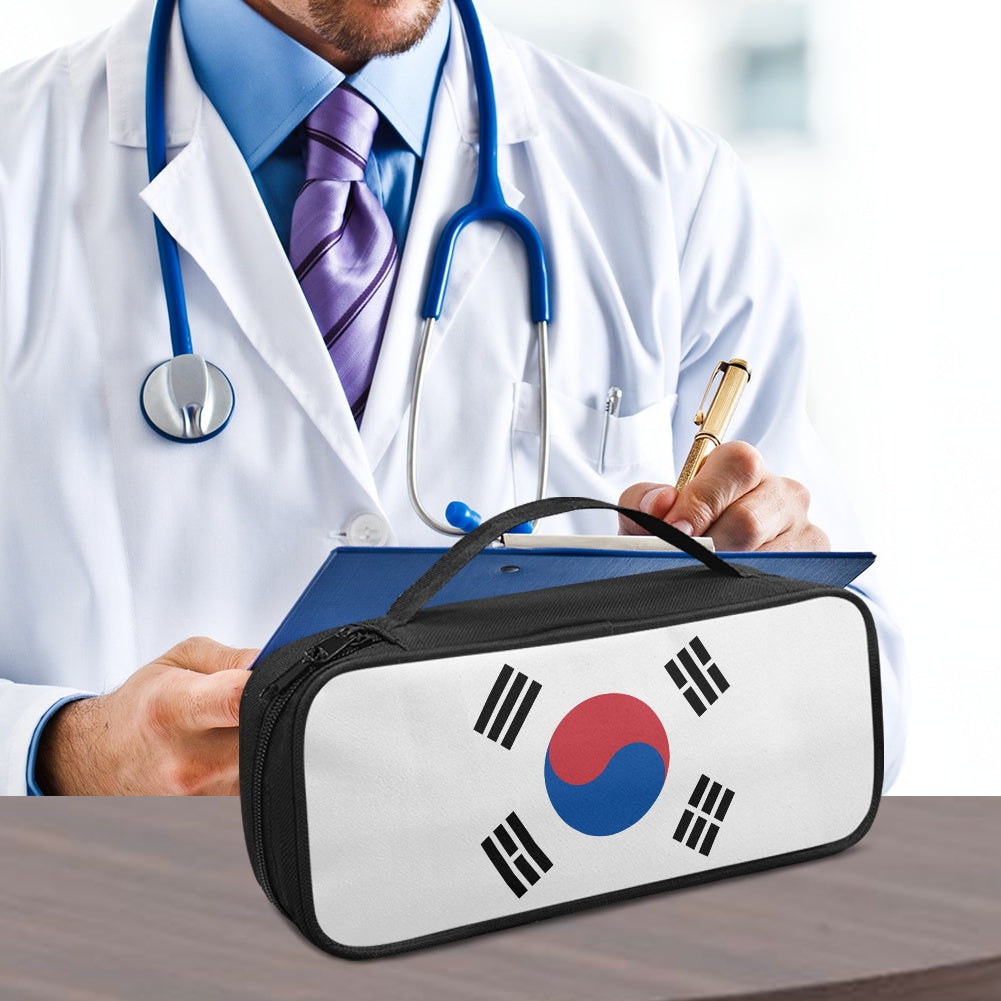South Korea Flag Inspired Stethoscope Storage Bag