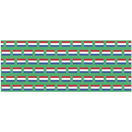 Netherlands Flag Custom Gift Wrapping Paper 58"x 22.5" (4 Rolls)