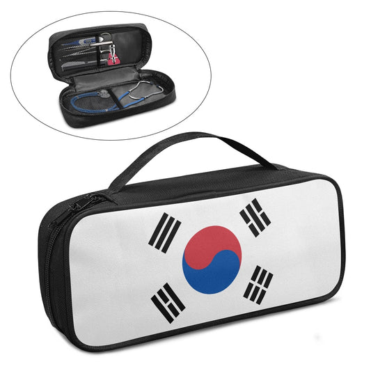 South Korea Flag Inspired Stethoscope Storage Bag