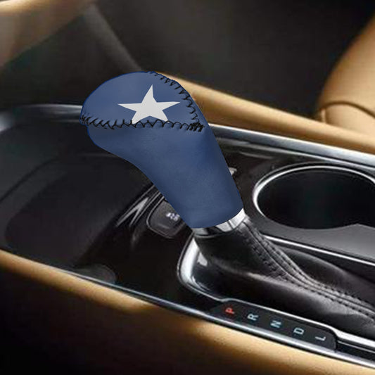Texas Flag Inspired Gear Lever Cover+Hand Brake Cover