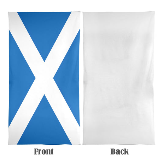 Scotland Flag Beach Towel 31"x71" (Made in USA)