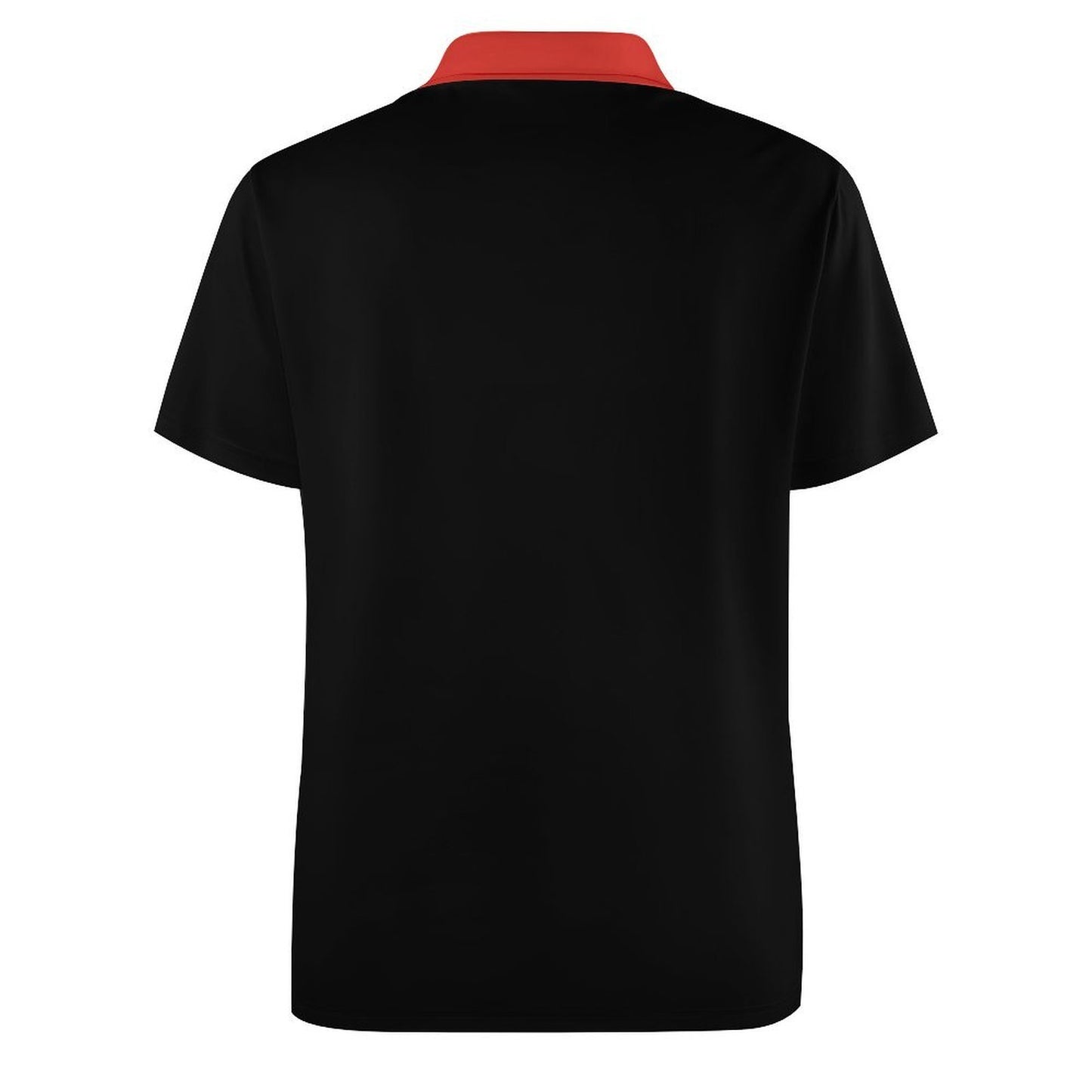 Thin Red Line Flag Inspired Women's Straight Fit Polo Shirt
