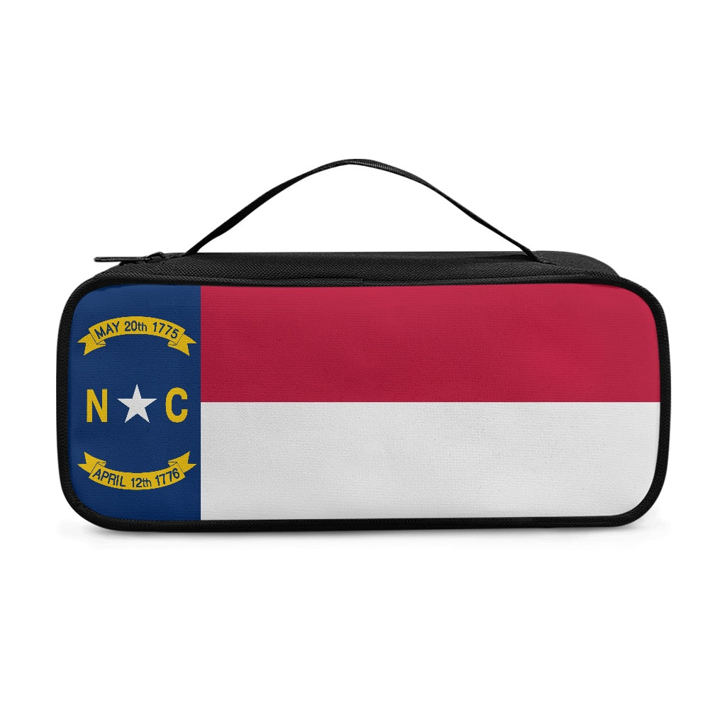 North Carolina Flag Inspired Stethoscope Storage Bag