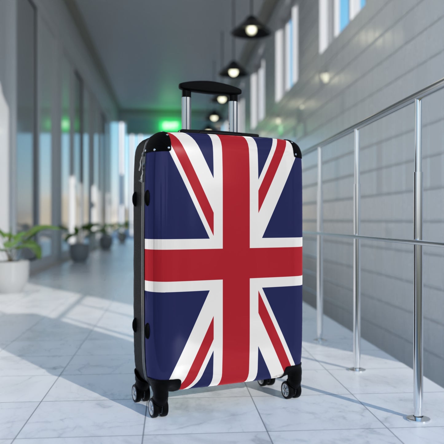 UK/Great Britain Flag Inspired Suitcase