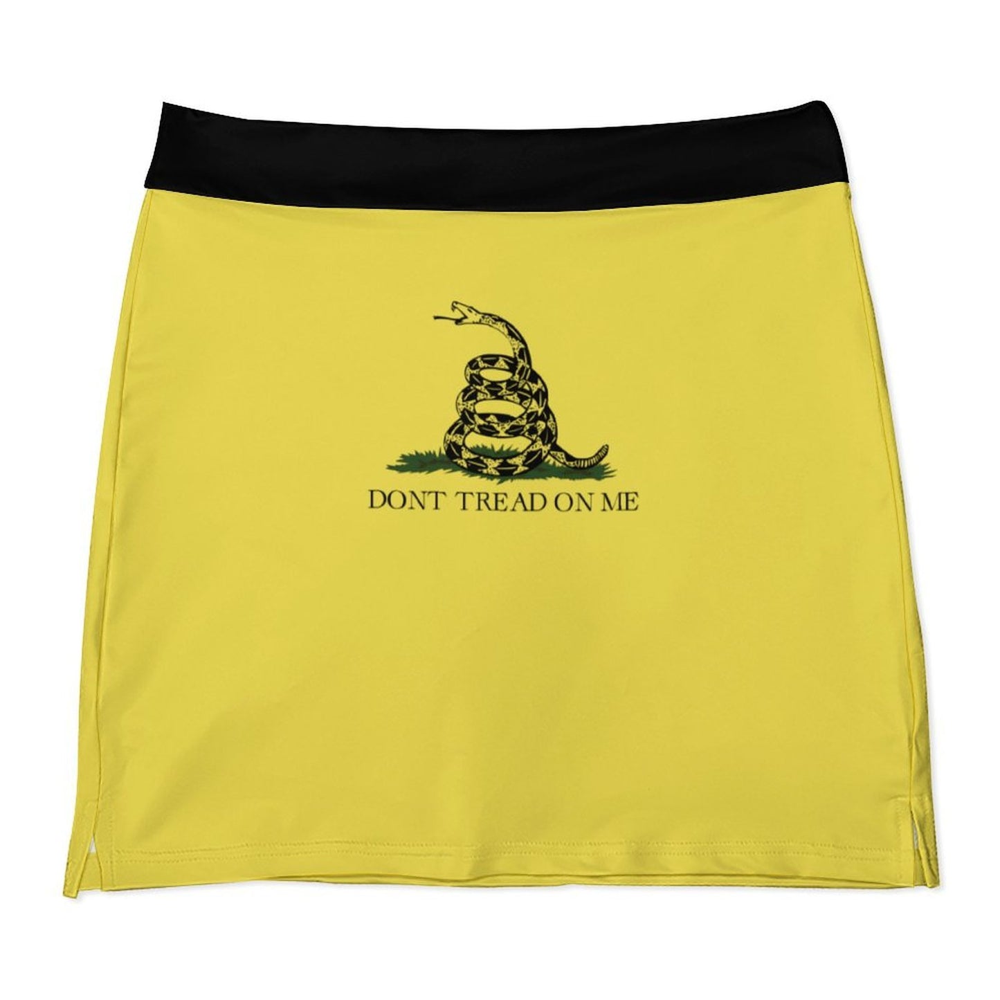 Gadsden Flag Inspired Women’s Skort with Pocket