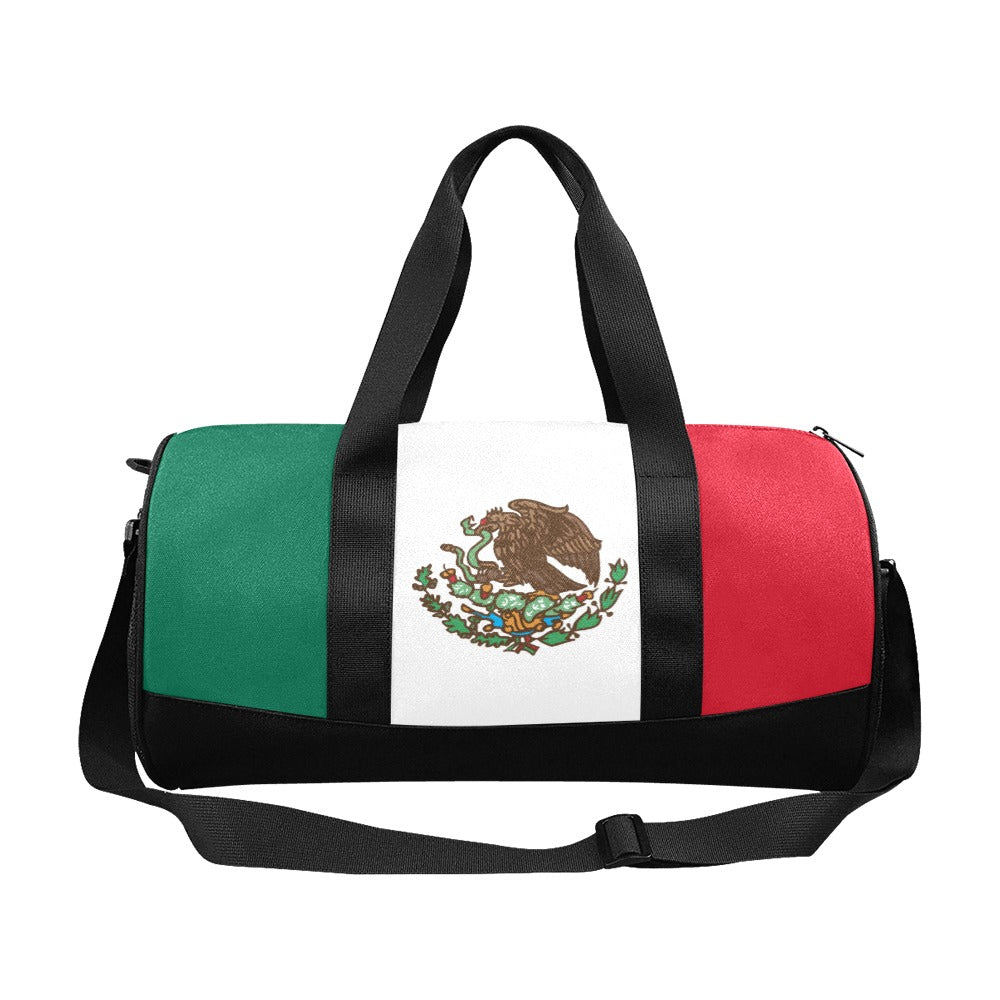 Mexico Flag Inspired Travel Duffel Bag