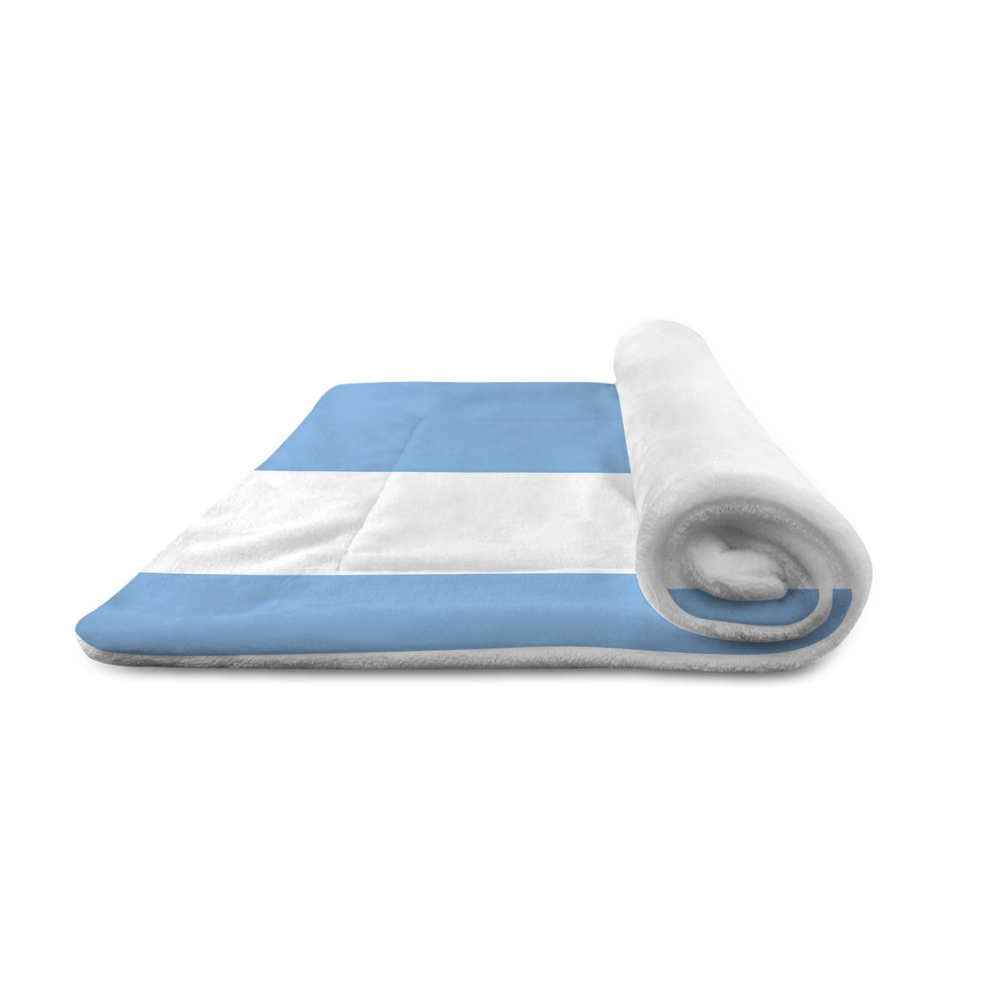 Argentina Flag Inspired Pet Mat 25x18inch (Made in the USA)