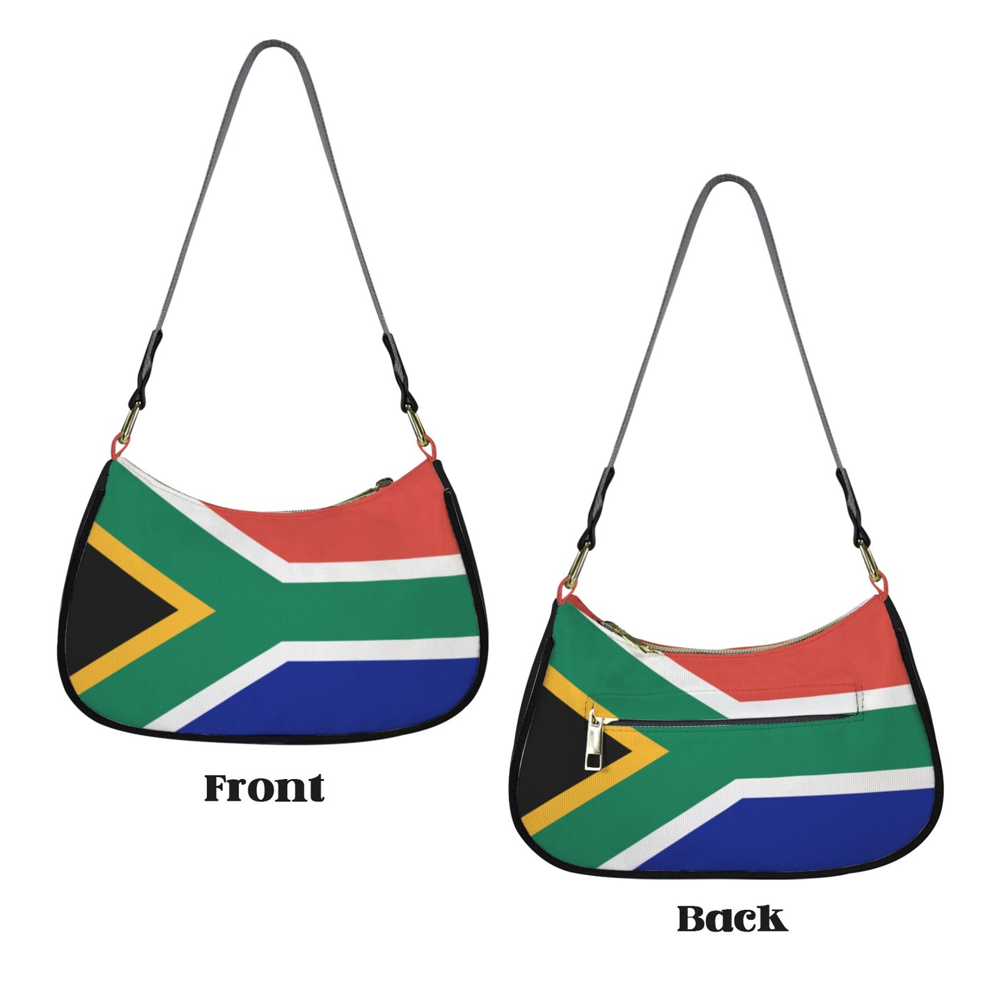 South Africa Flag Inspired Women's Shoulder Bag