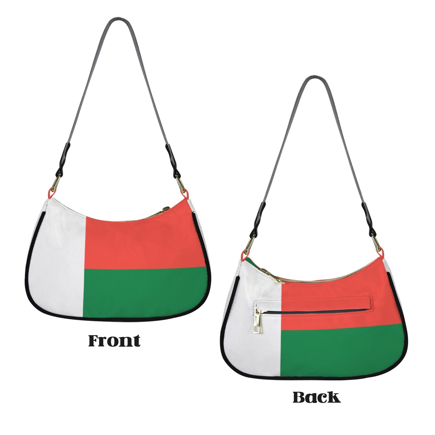 Madagascar Flag Inspired Women's Shoulder Bag