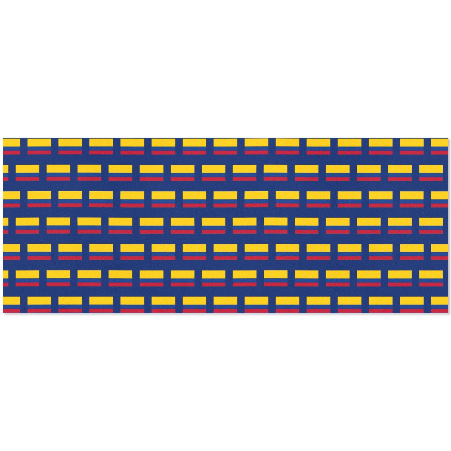 Colombia Flag Custom Gift Wrapping Paper 58"x 22.5" (4 Rolls)
