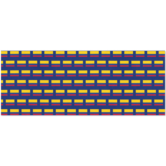 Colombia Flag Custom Gift Wrapping Paper 58"x 22.5" (4 Rolls)