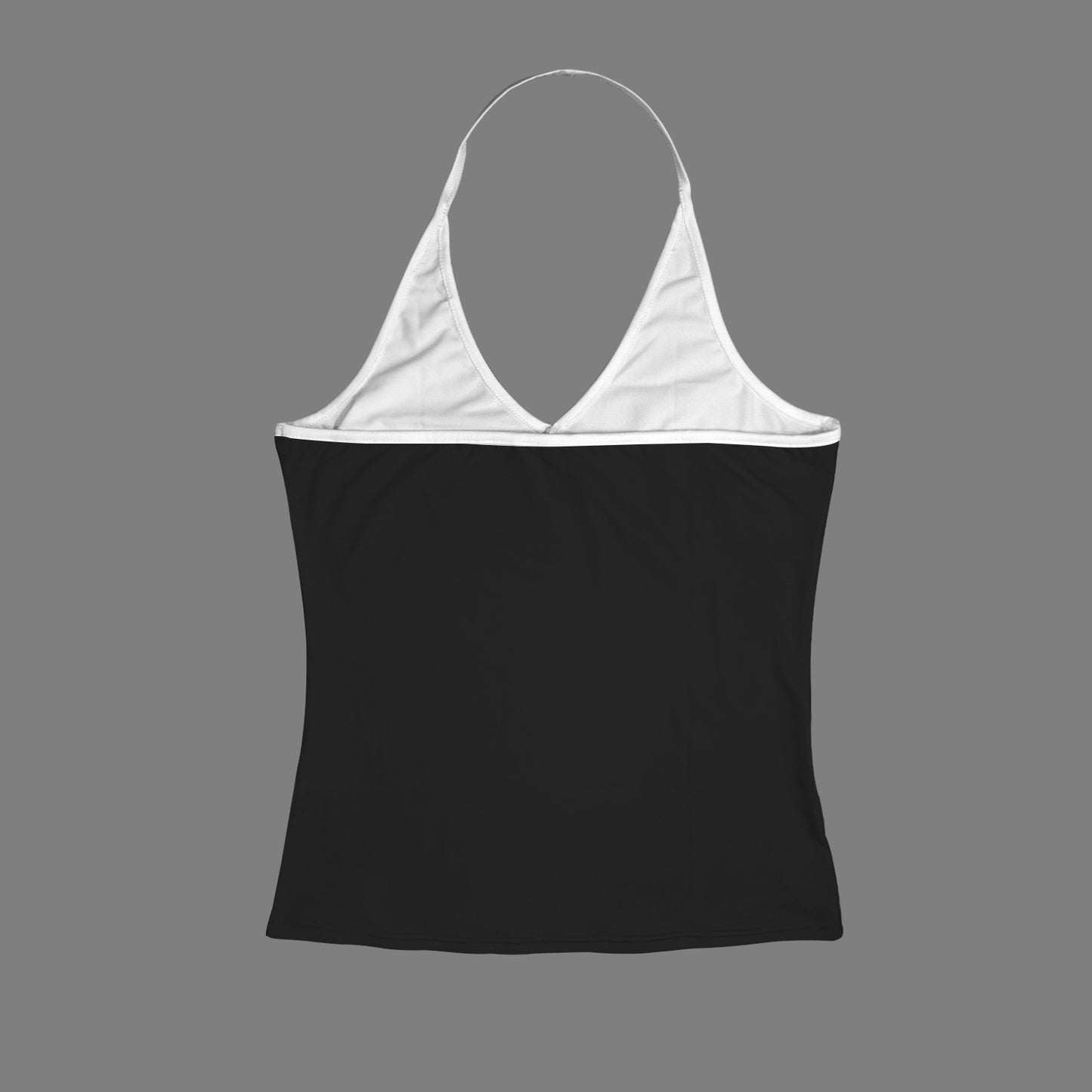 Come and Take It Flag Inspired V-neck Halter Open Back Tank Top