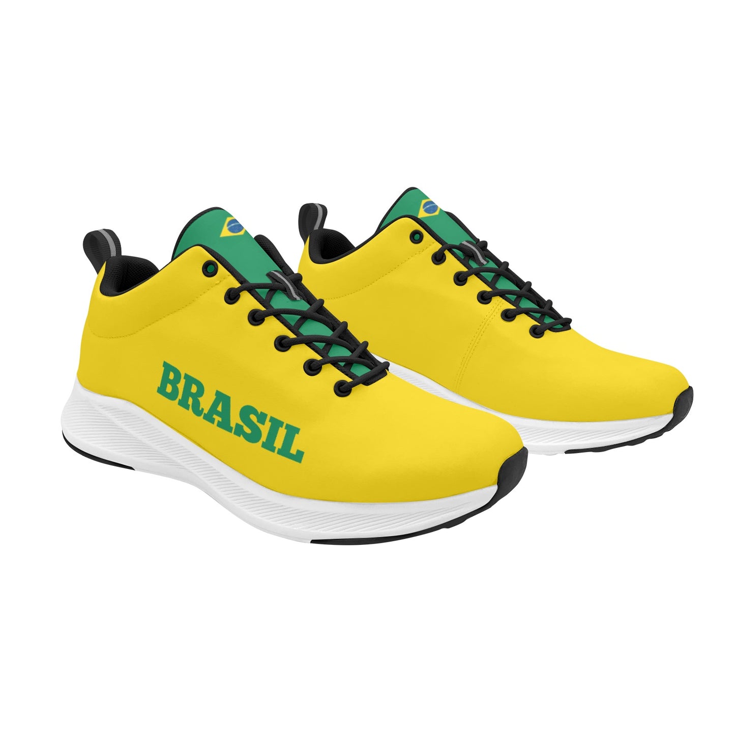 Brazil Flag Inspired Men's Alpha Running Shoes