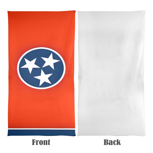 Tennessee Flag Beach Towel 31"x71" (Made in USA)