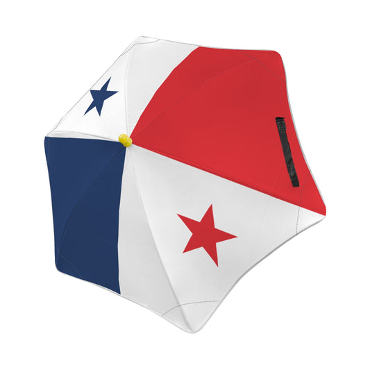 Panama Flag Inspired Kids Safe Round Corner Umbrella