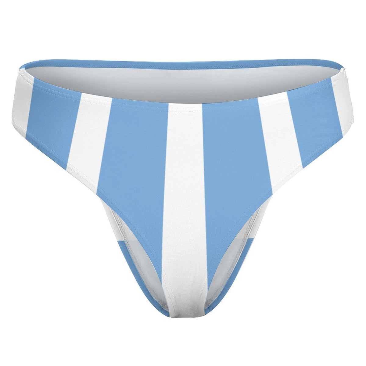 Argentina Flag Inspired T-Back Thong Bikini
