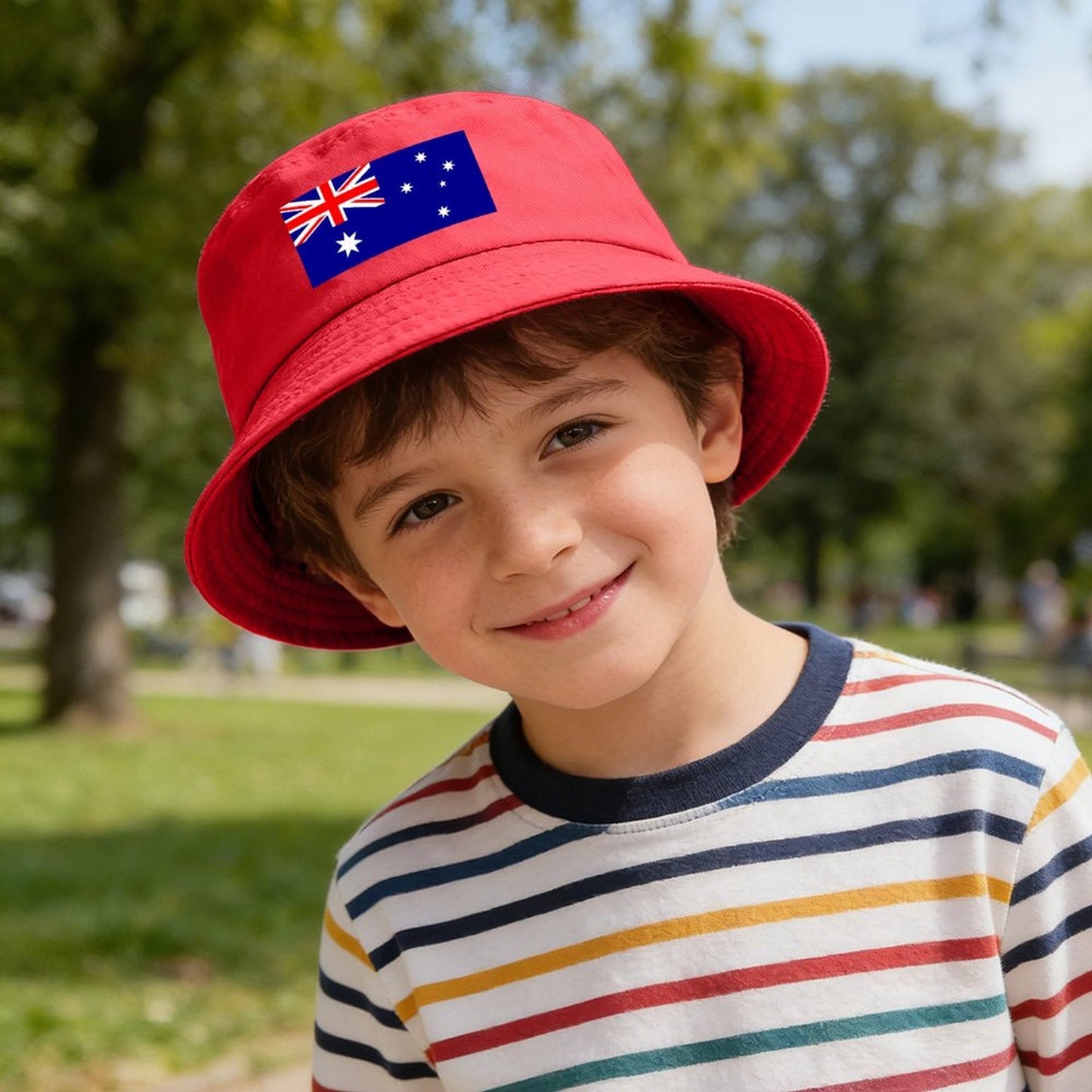 Australia Flag Inspired Kids’ Bucket Hat | Ships from USA