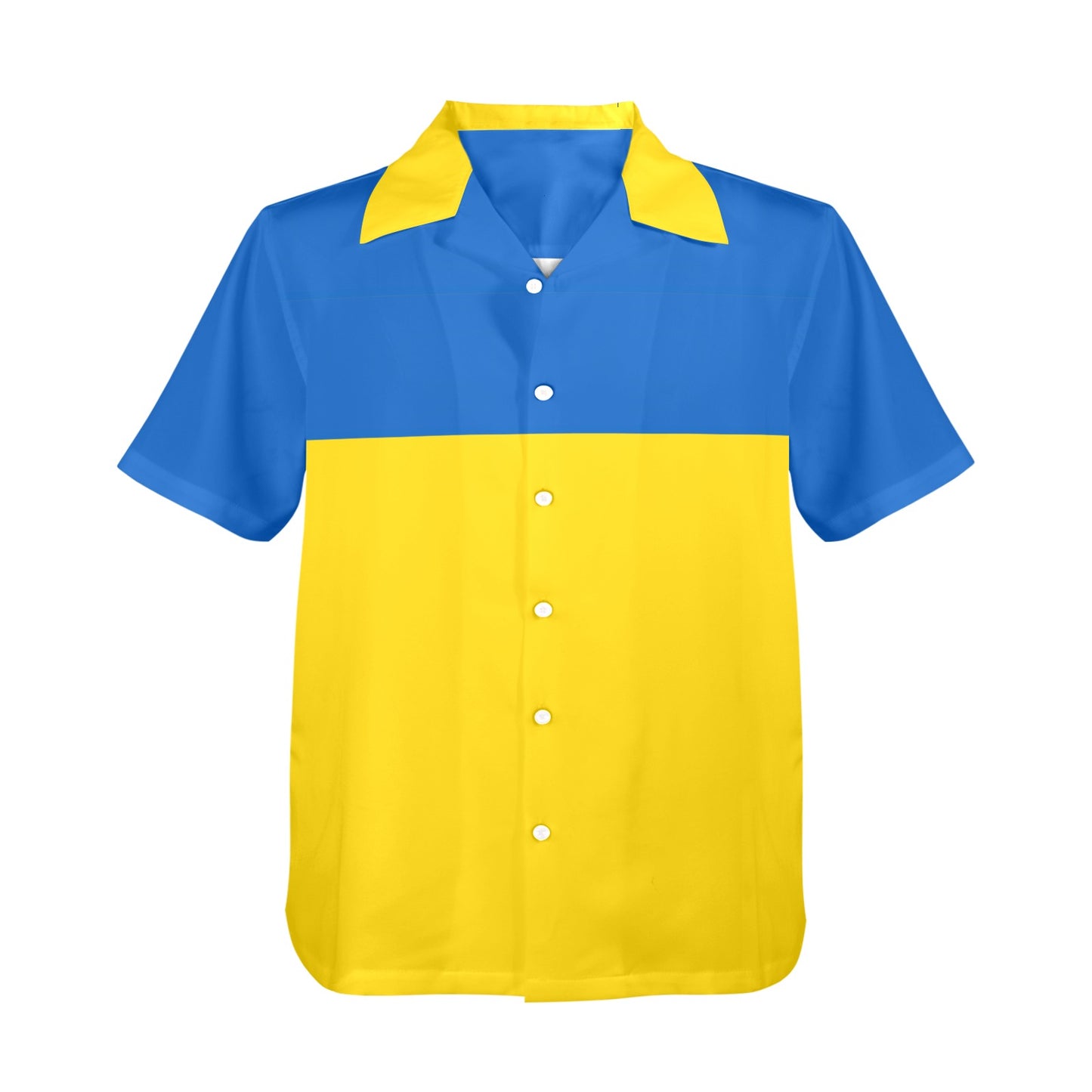 Ukraine Flag Hawaiian Shirt (Made in USA)
