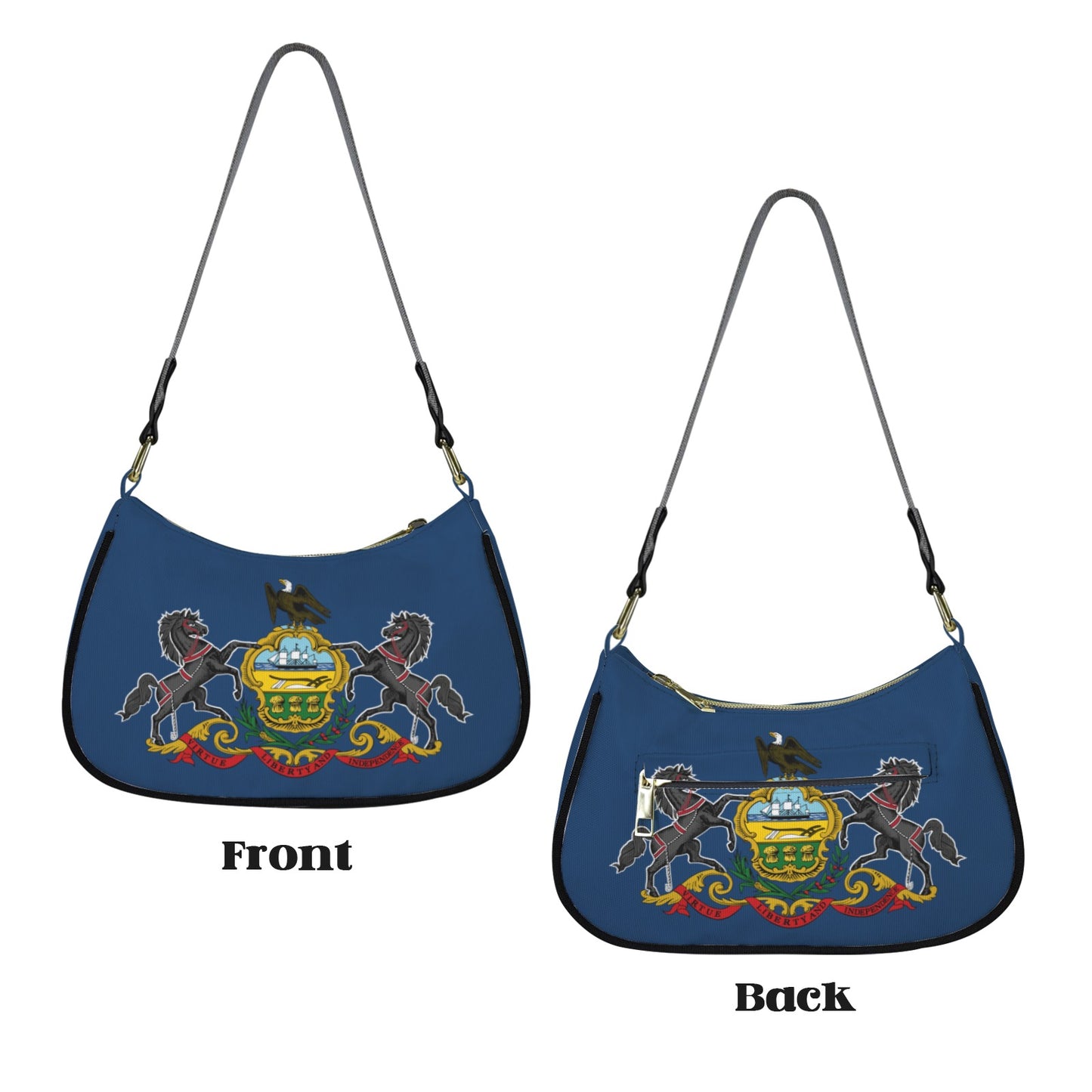 Pennsylvania Flag Inspired Women's Shoulder Bag